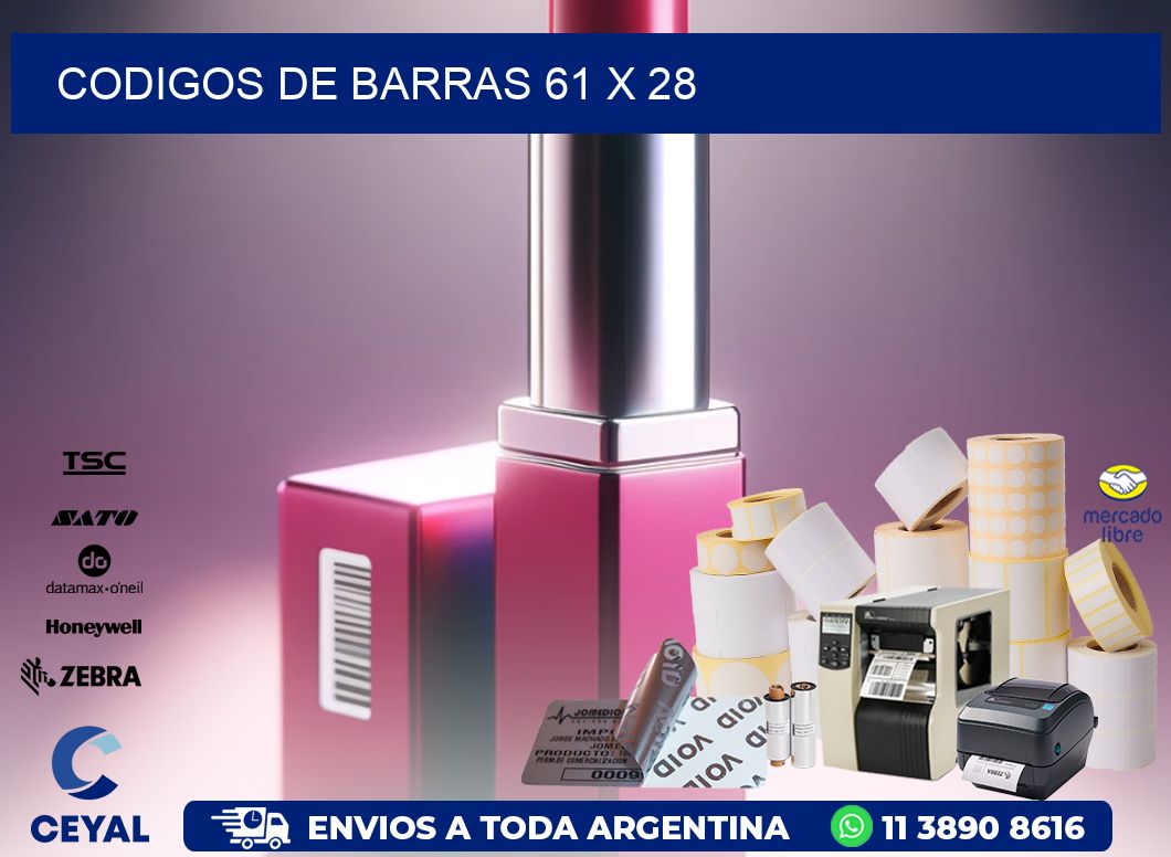 codigos de barras 61 x 28
