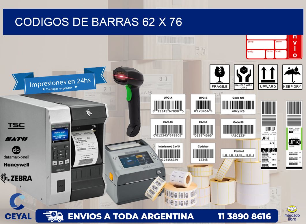 codigos de barras 62 x 76