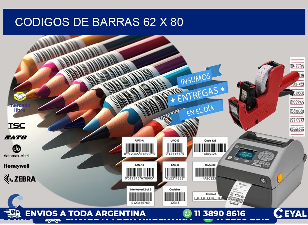 codigos de barras 62 x 80