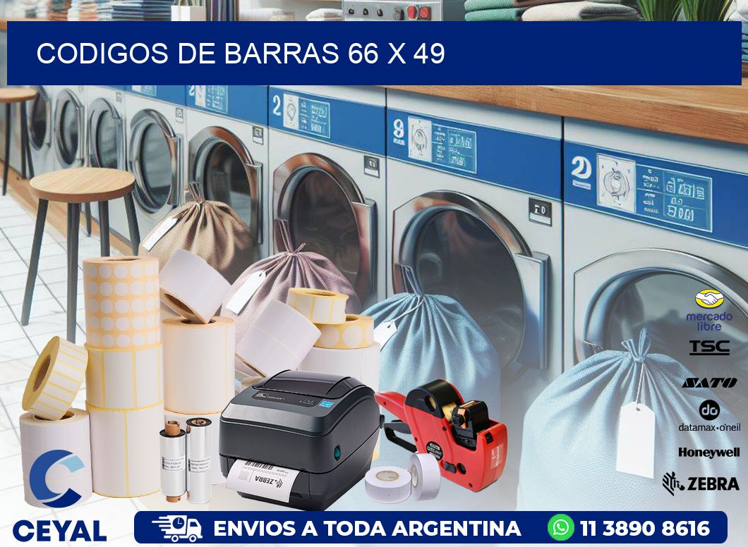 codigos de barras 66 x 49