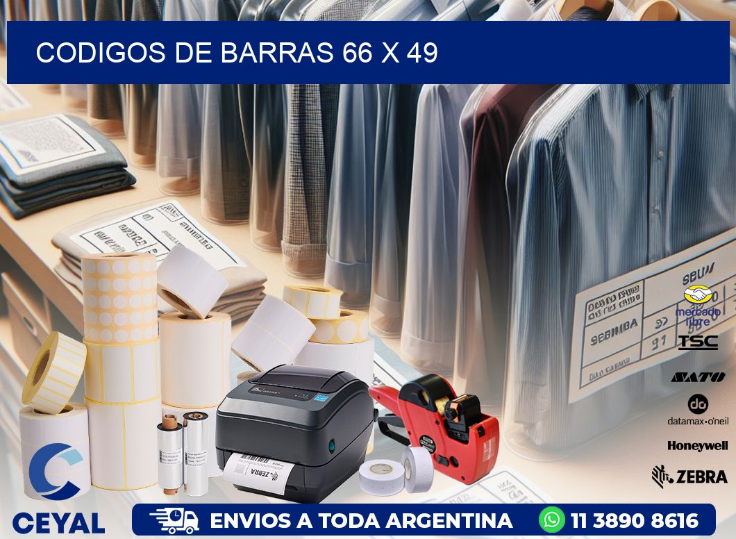 codigos de barras 66 x 49