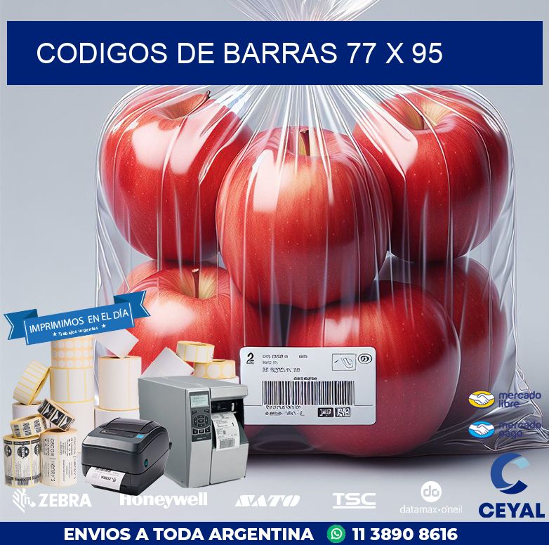 codigos de barras 77 x 95