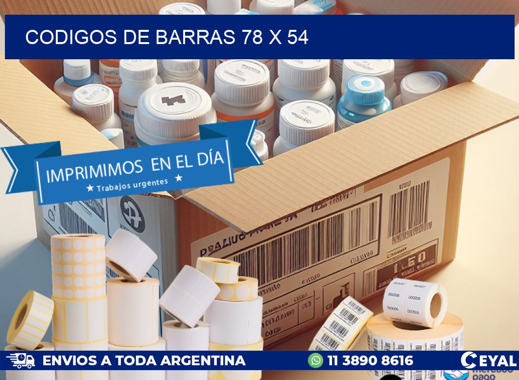 codigos de barras 78 x 54
