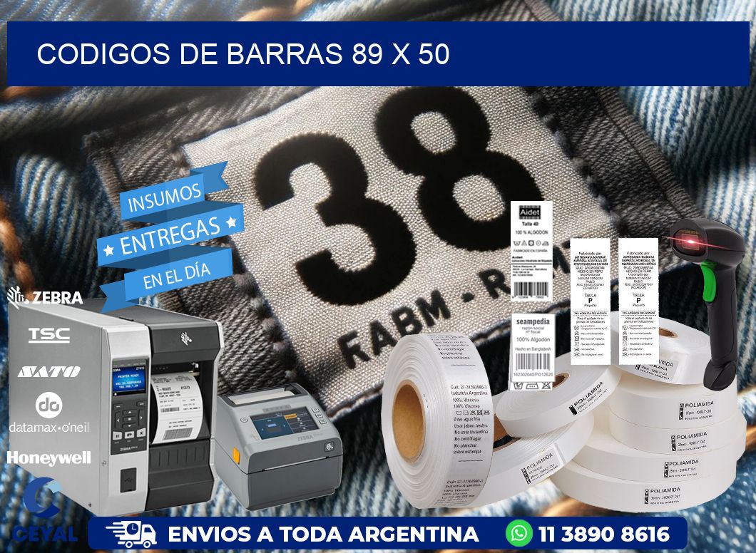 codigos de barras 89 x 50