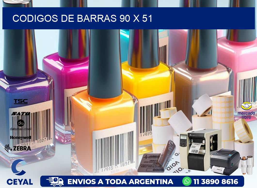 codigos de barras 90 x 51