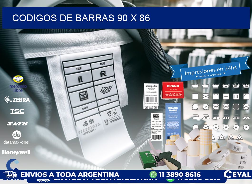 codigos de barras 90 x 86