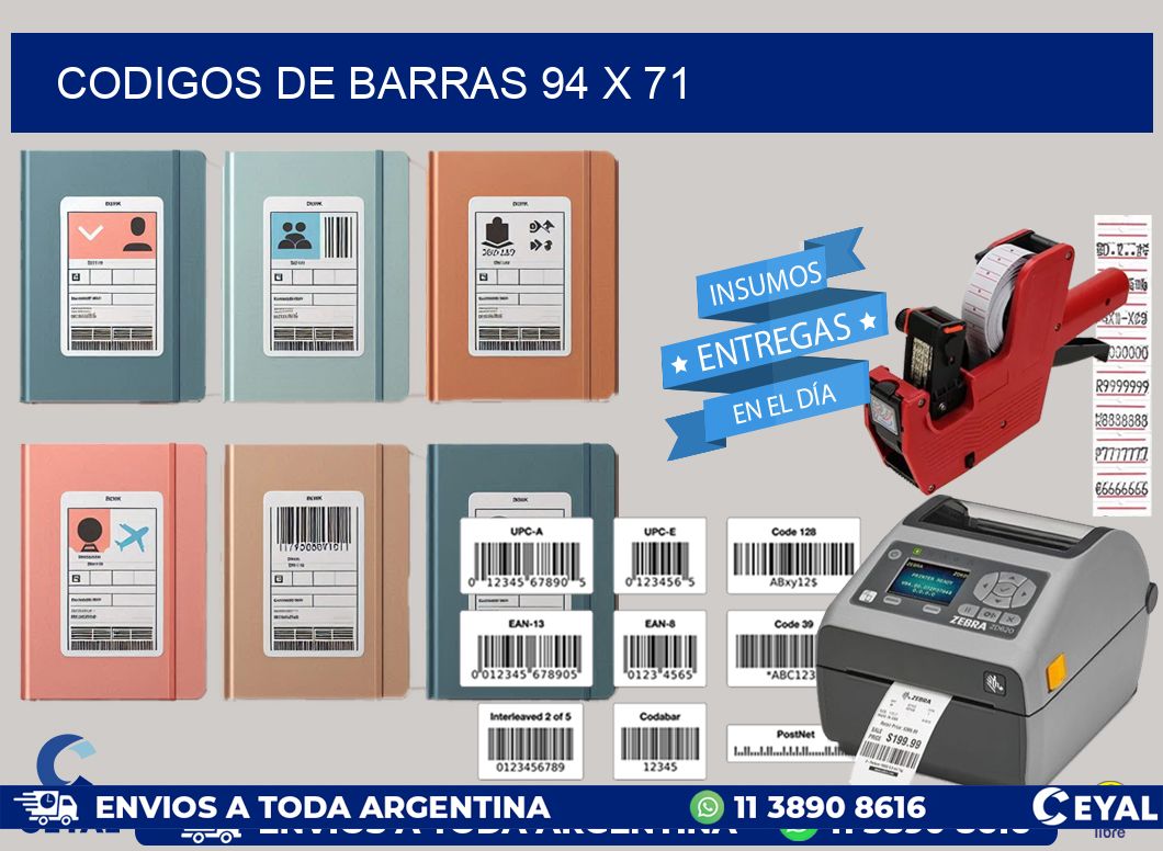 codigos de barras 94 x 71