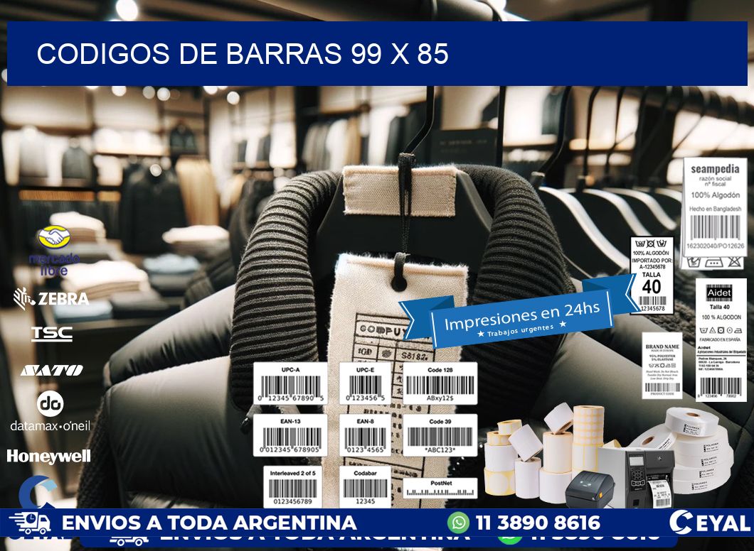 codigos de barras 99 x 85