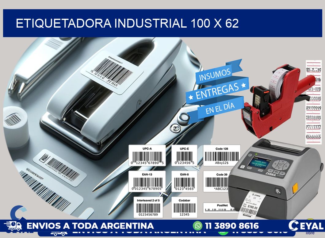 etiquetadora industrial 100 x 62