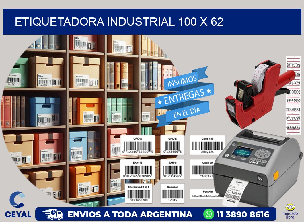 etiquetadora industrial 100 x 62