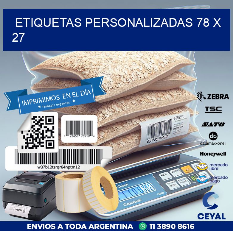 etiquetas personalizadas 78 x 27