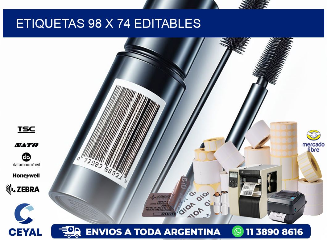 ETIQUETAS 98 x 74 EDITABLES