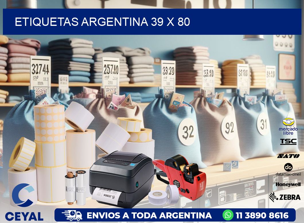 etiquetas argentina 39 x 80
