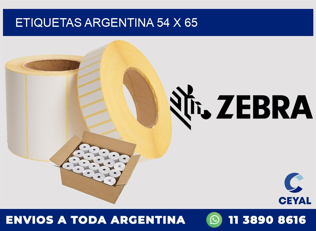 etiquetas argentina 54 x 65