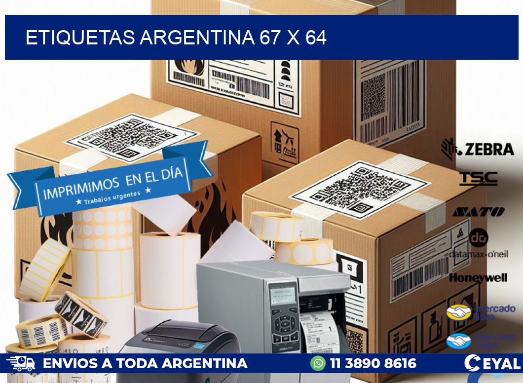 etiquetas argentina 67 x 64