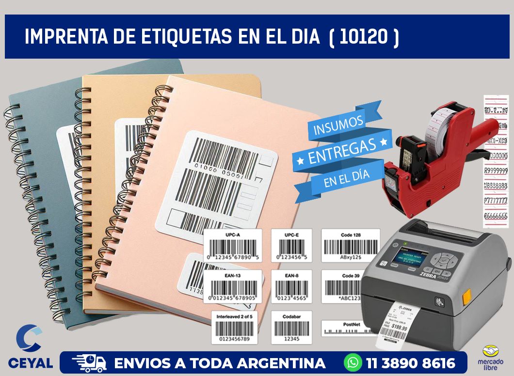imprenta de etiquetas en el dia  ( 10120 )