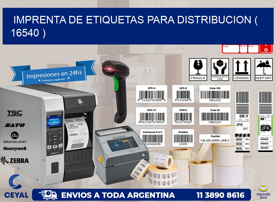 imprenta de etiquetas para distribucion ( 16540 )