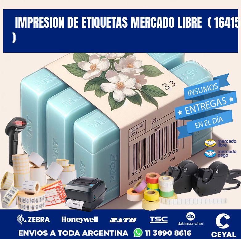 impresion de etiquetas mercado libre ( 16415 )