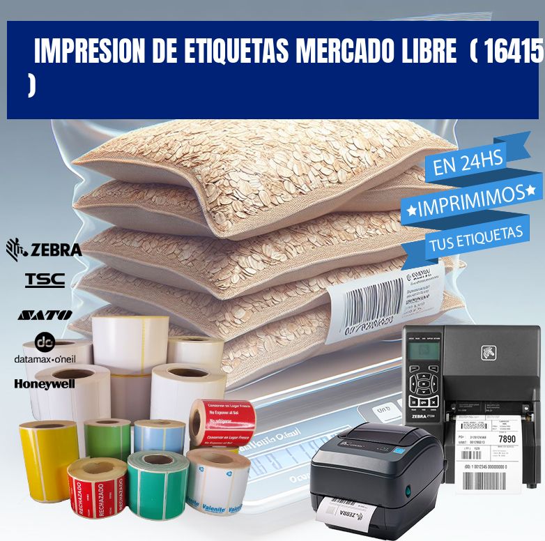 impresion de etiquetas mercado libre ( 16415 )