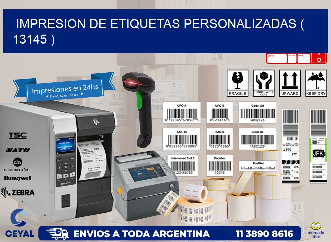 impresion de etiquetas personalizadas ( 13145 )