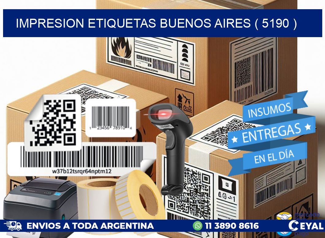 impresion etiquetas buenos aires ( 5190 )