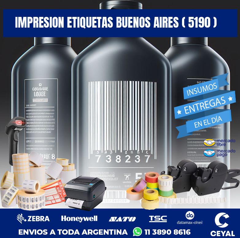impresion etiquetas buenos aires ( 5190 )