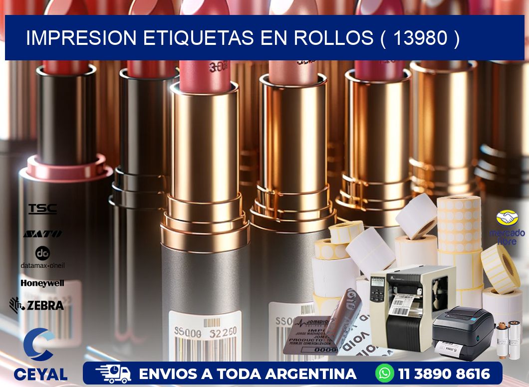 impresion etiquetas en rollos ( 13980 )