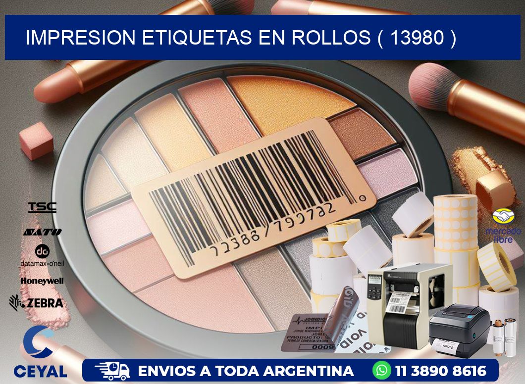 impresion etiquetas en rollos ( 13980 )