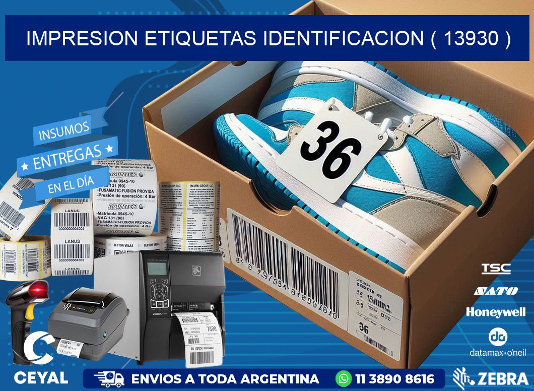 impresion etiquetas identificacion ( 13930 )