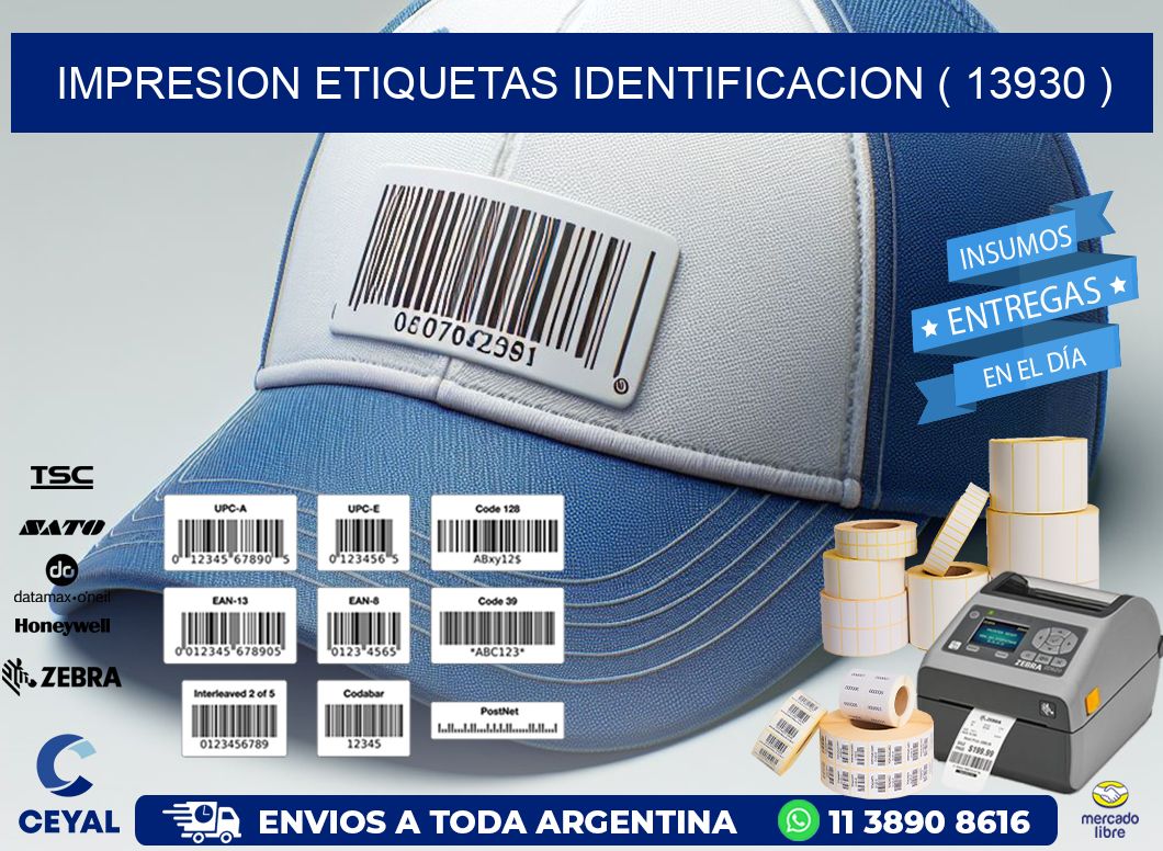 impresion etiquetas identificacion ( 13930 )
