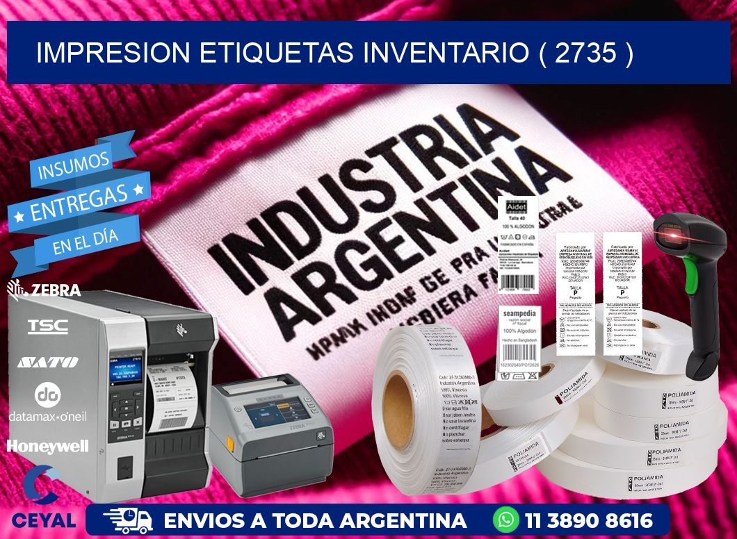 impresion etiquetas inventario ( 2735 )