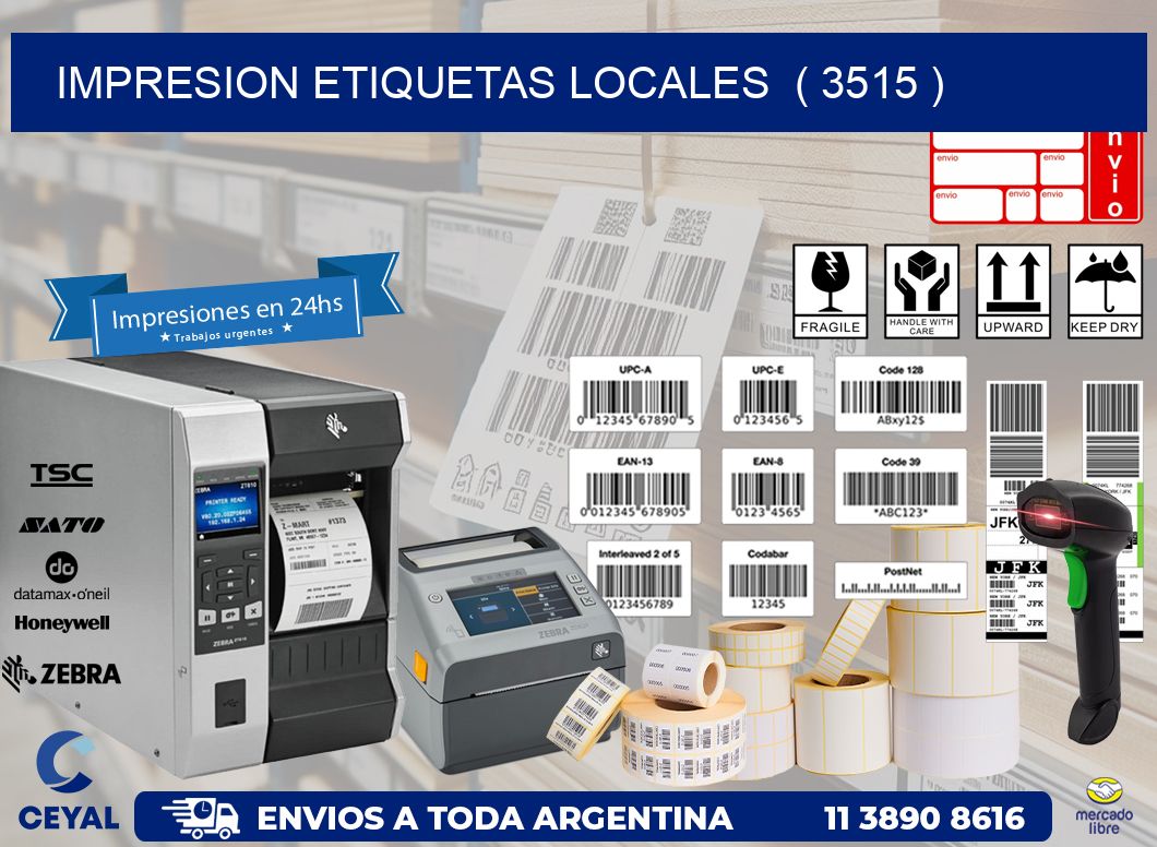 impresion etiquetas locales  ( 3515 )