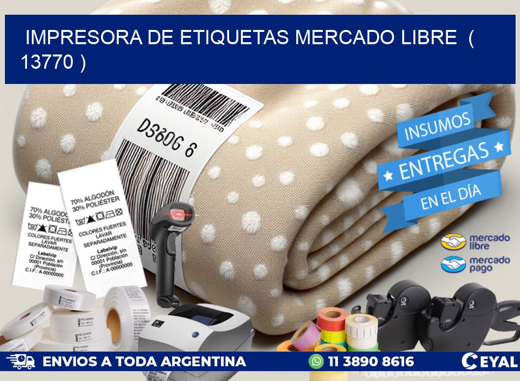 impresora de etiquetas mercado libre  ( 13770 )