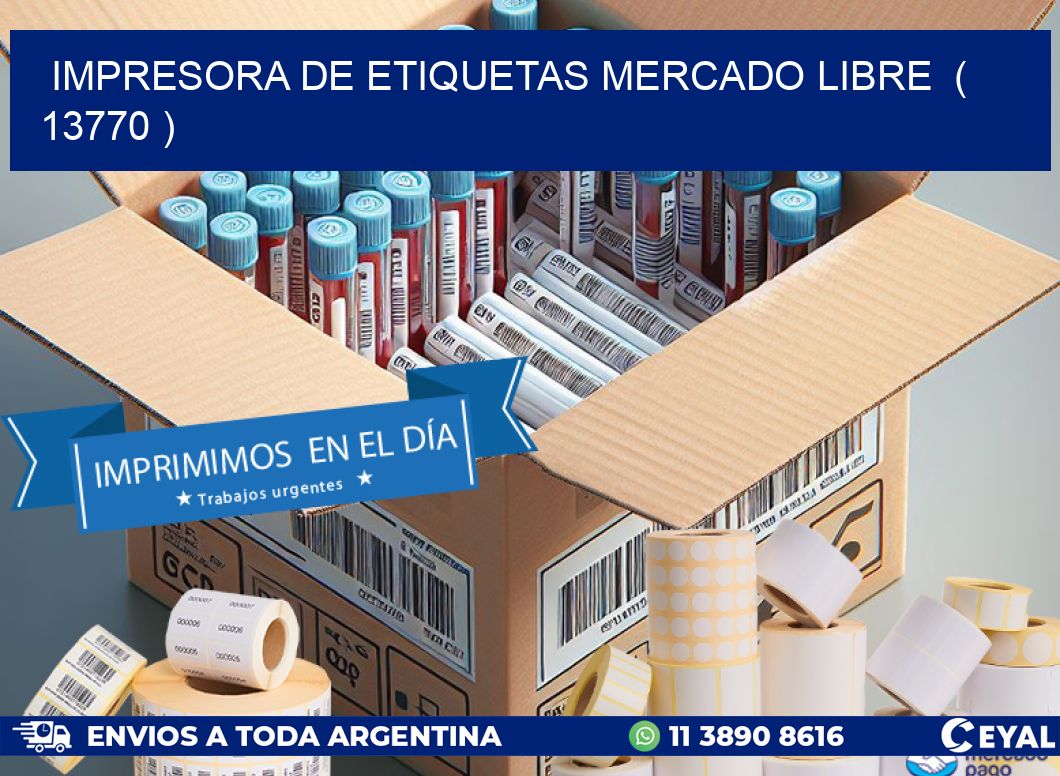 impresora de etiquetas mercado libre  ( 13770 )