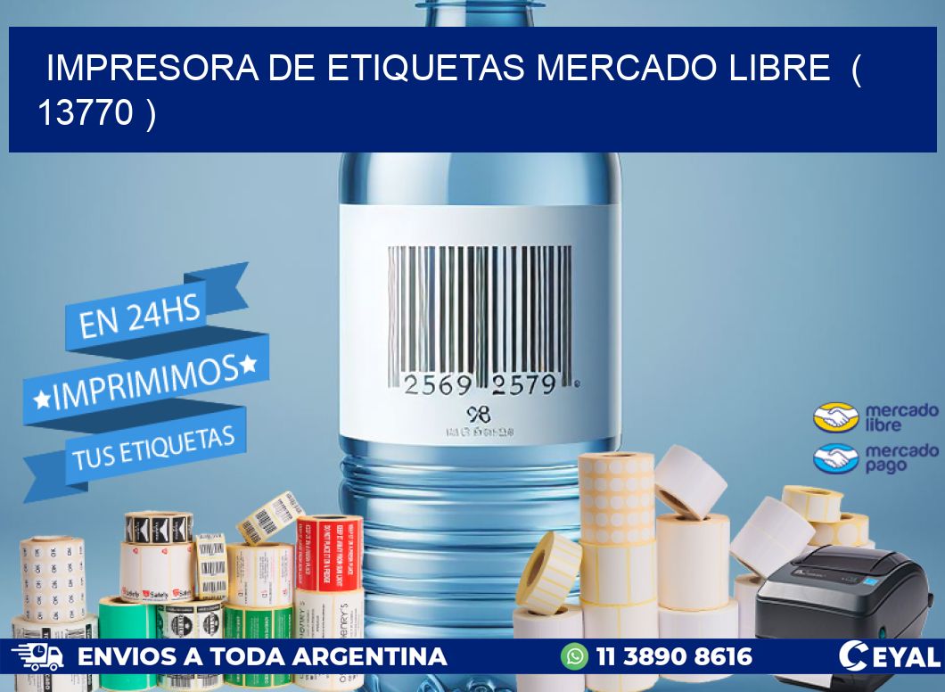 impresora de etiquetas mercado libre  ( 13770 )