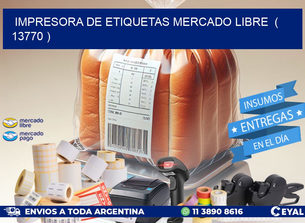 impresora de etiquetas mercado libre  ( 13770 )