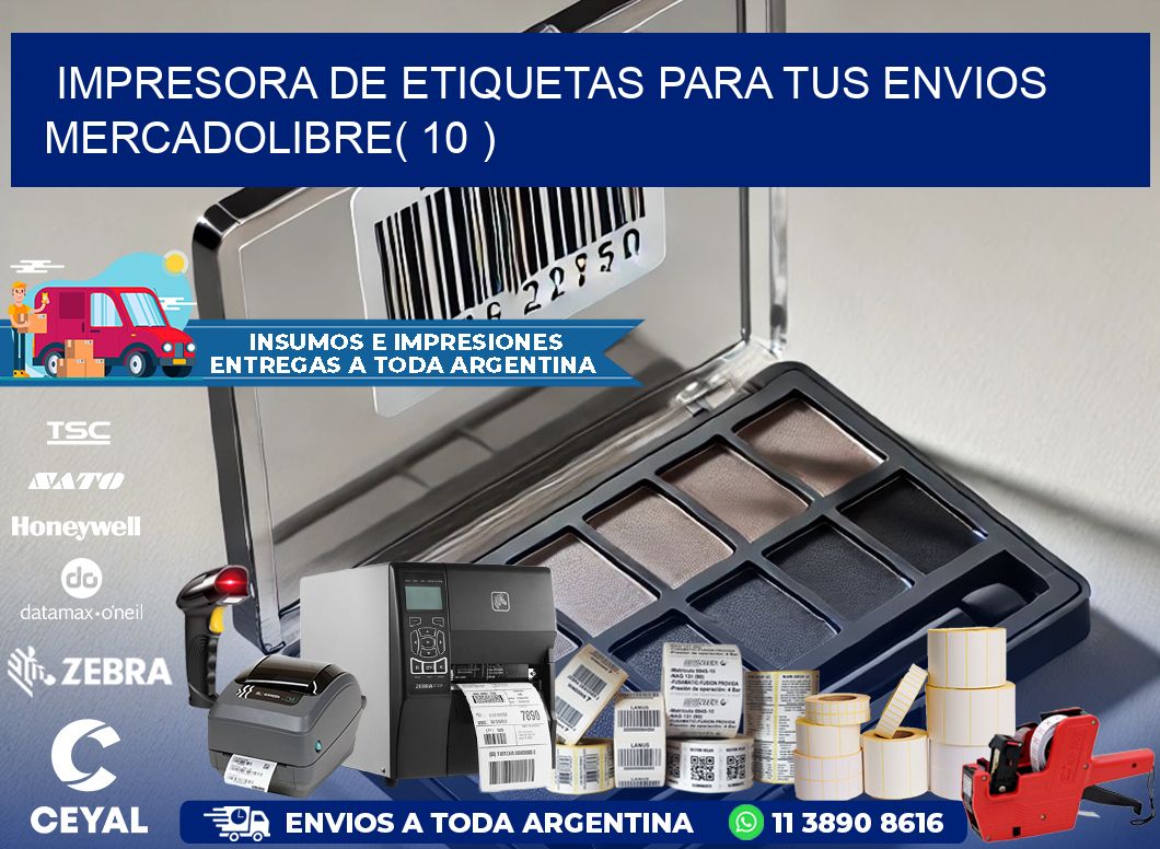 impresora de etiquetas para tus envios mercadolibre( 10 )