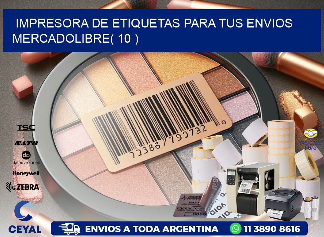 impresora de etiquetas para tus envios mercadolibre( 10 )