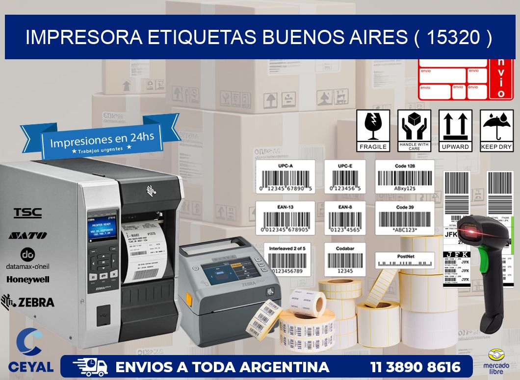 impresora etiquetas buenos aires ( 15320 )