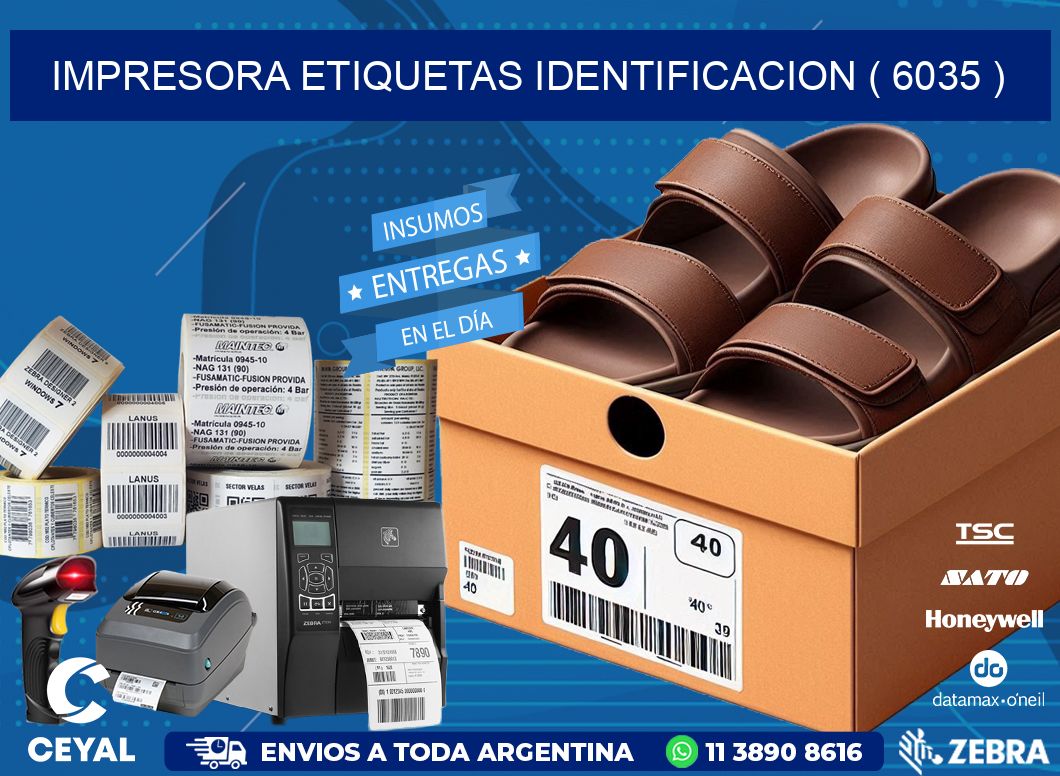 impresora etiquetas identificacion ( 6035 )