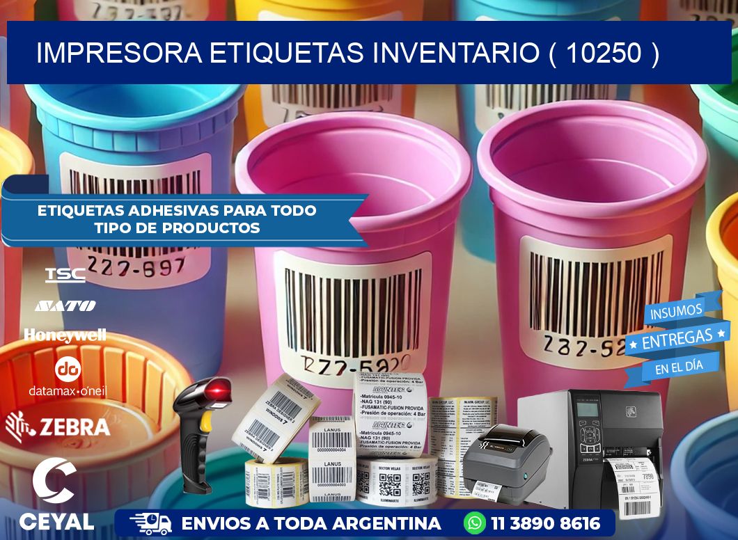 impresora etiquetas inventario ( 10250 )