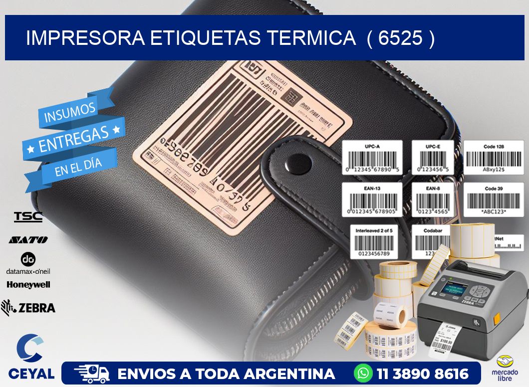 impresora etiquetas termica  ( 6525 )