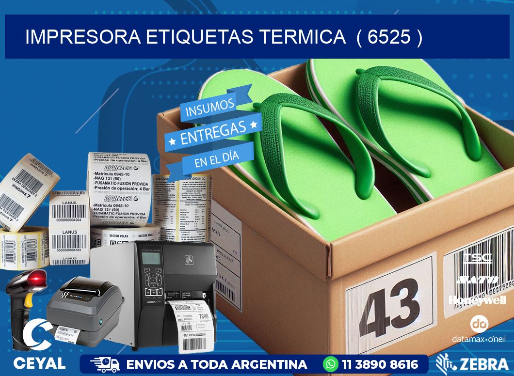 impresora etiquetas termica  ( 6525 )
