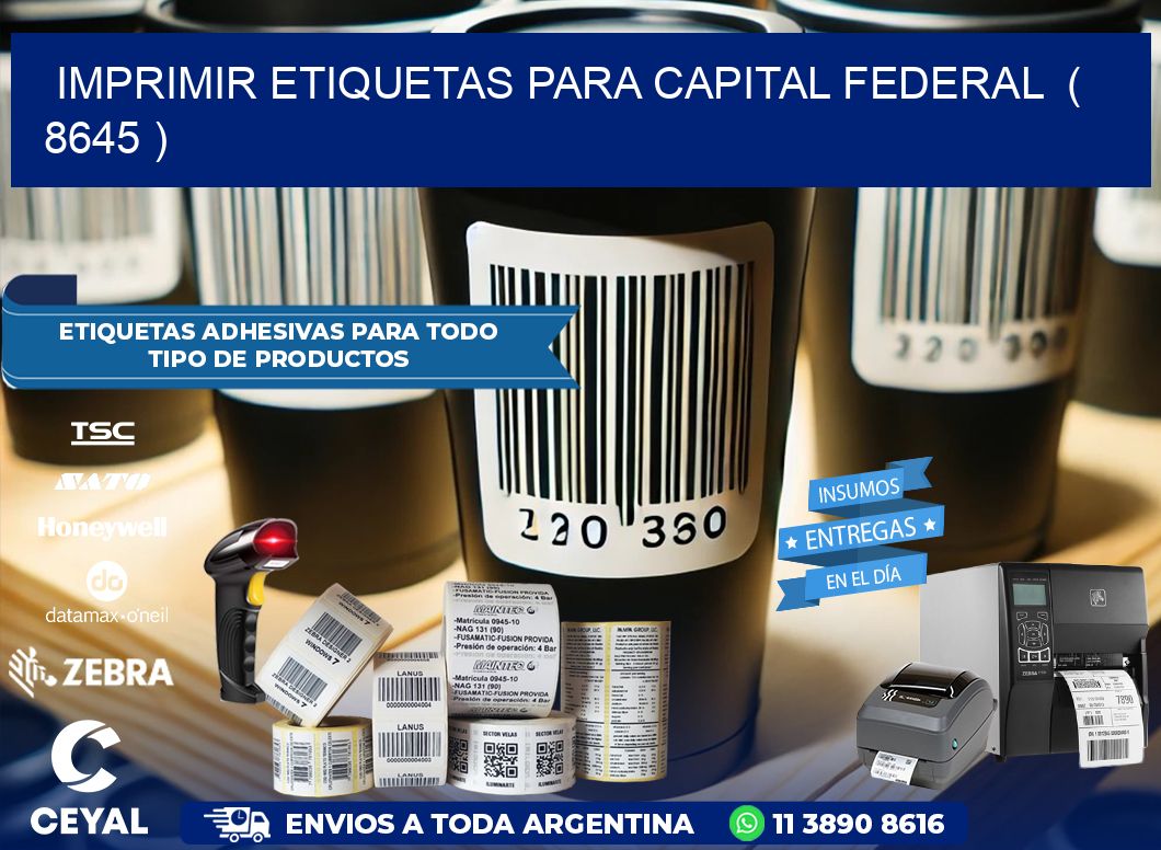 imprimir etiquetas para capital federal  ( 8645 )