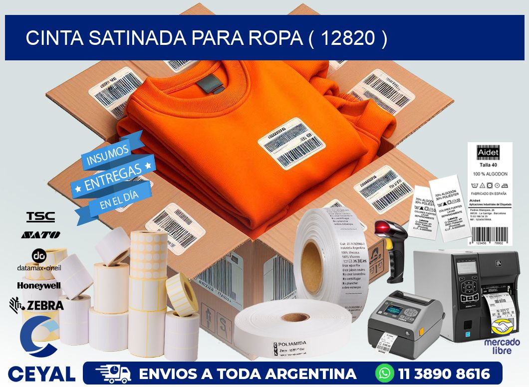 CINTA SATINADA PARA ROPA ( 12820 )