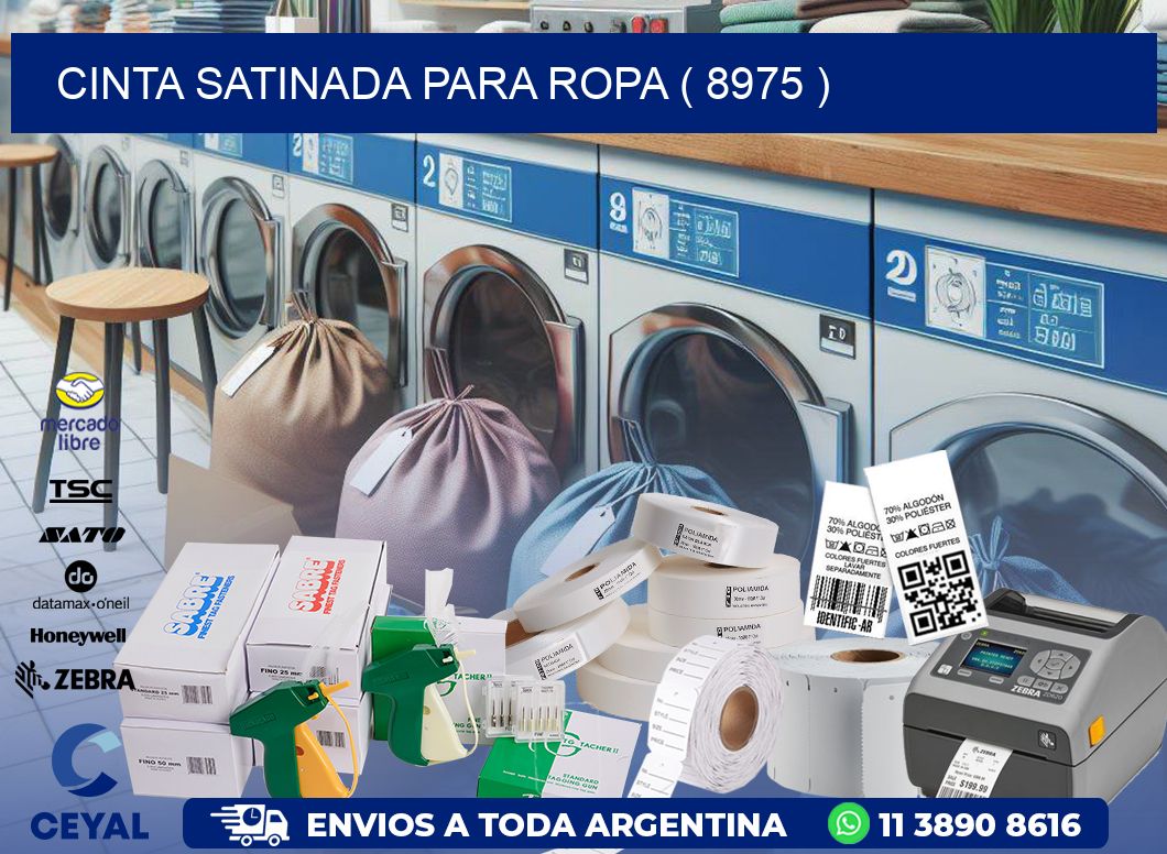 CINTA SATINADA PARA ROPA ( 8975 )