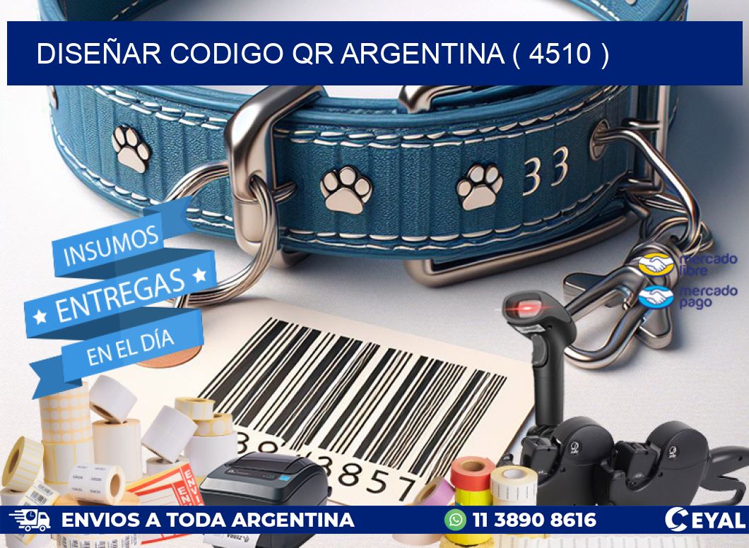 DISEÑAR CODIGO QR ARGENTINA ( 4510 )