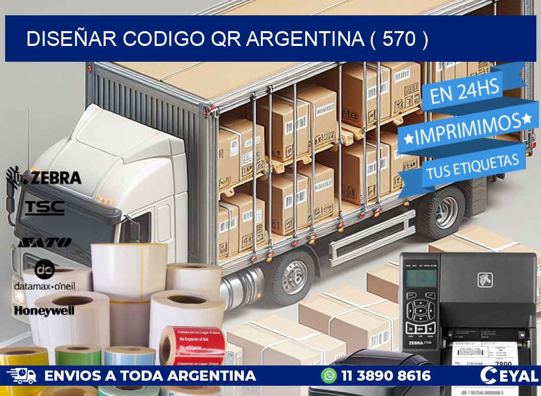 DISEÑAR CODIGO QR ARGENTINA ( 570 )