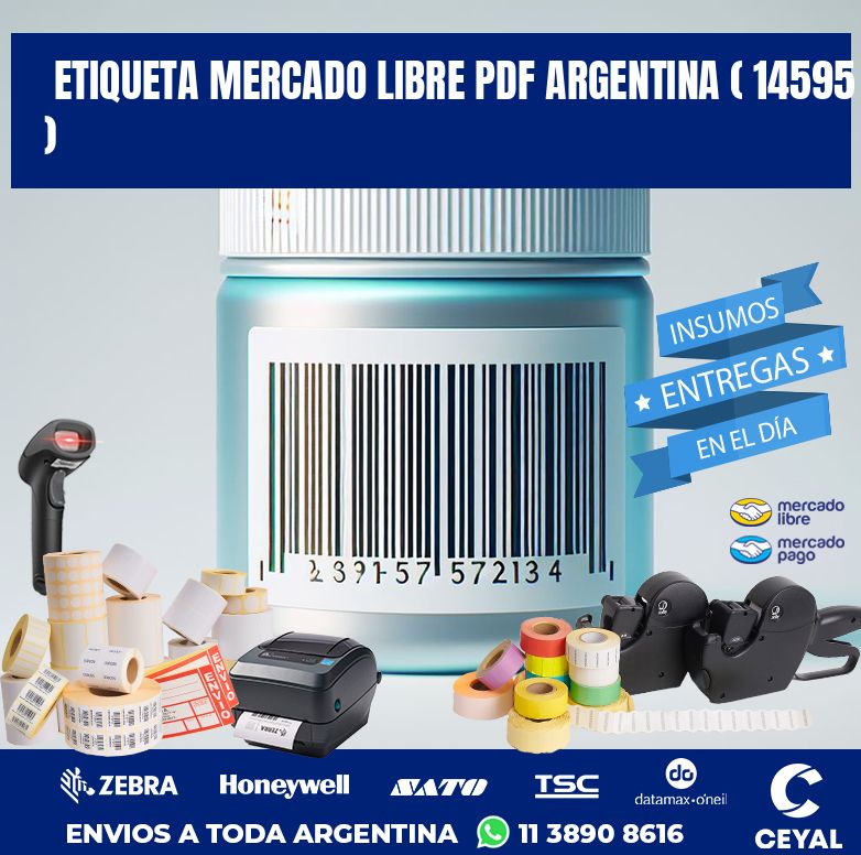ETIQUETA MERCADO LIBRE PDF ARGENTINA ( 14595 )