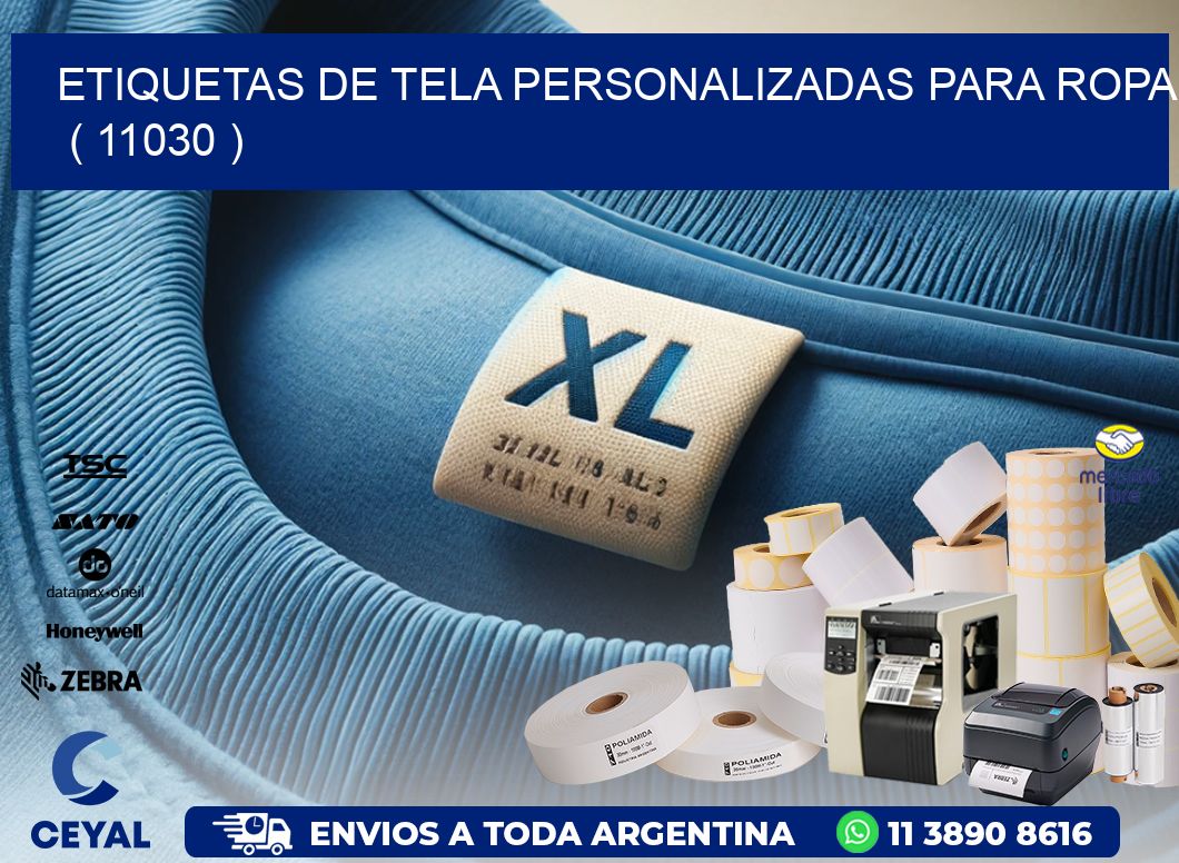 ETIQUETAS DE TELA PERSONALIZADAS PARA ROPA   ( 11030 )